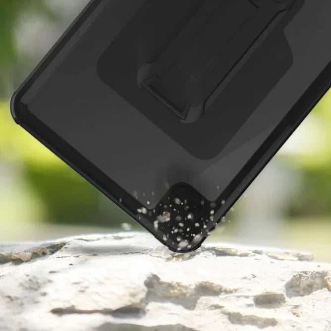 Armor-X Mxs Series Case For iPad Pro 12.9 (2020) iP68 Waterproof Case With Handstrap & Kickstand & X-Mount - Black - Tashqila Armor-X Mxs Series Case For iPad Pro 12.9 (2020) iP68 Waterproof Case With Handstrap & Kickstand & X-Mount - Black - Tashqila